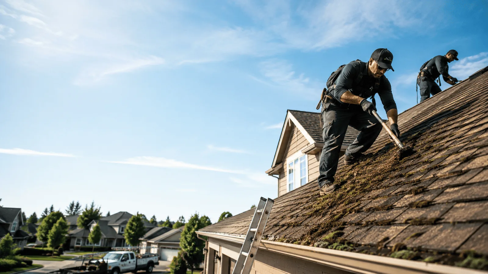 Roof Moss Removal in Russell, IA near me